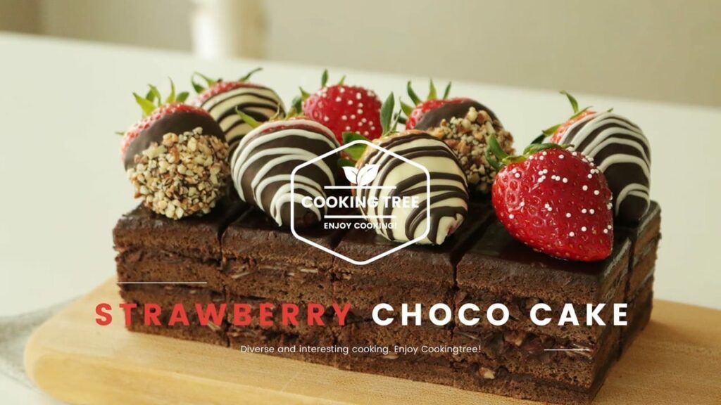 Strawberry Chocolate Ganache Cake Recipe Cooking tree