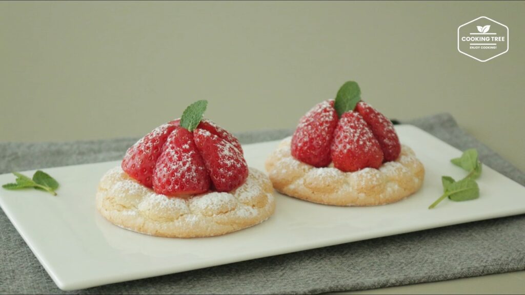 Strawberry Dacquoise Recipe Cooking tree