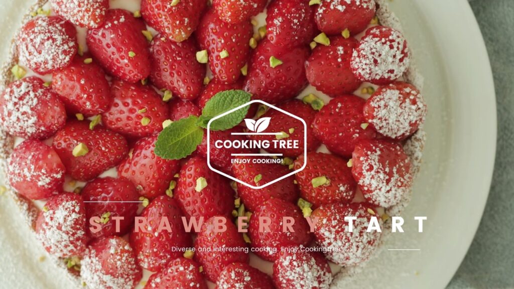 Strawberry tart Recipe Cooking tree