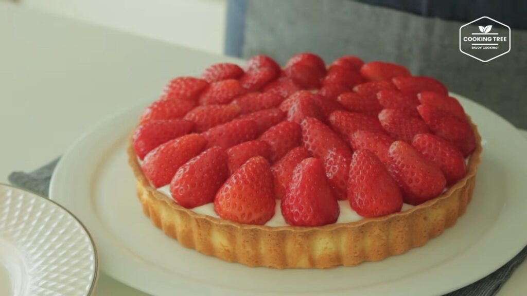 Strawberry tart Recipe Cooking tree