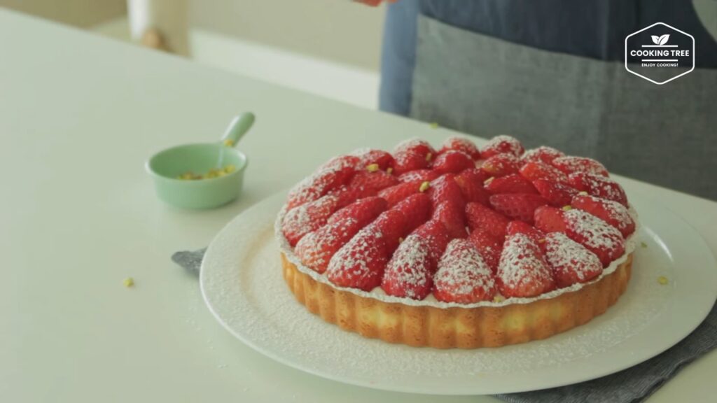 Strawberry tart Recipe Cooking tree