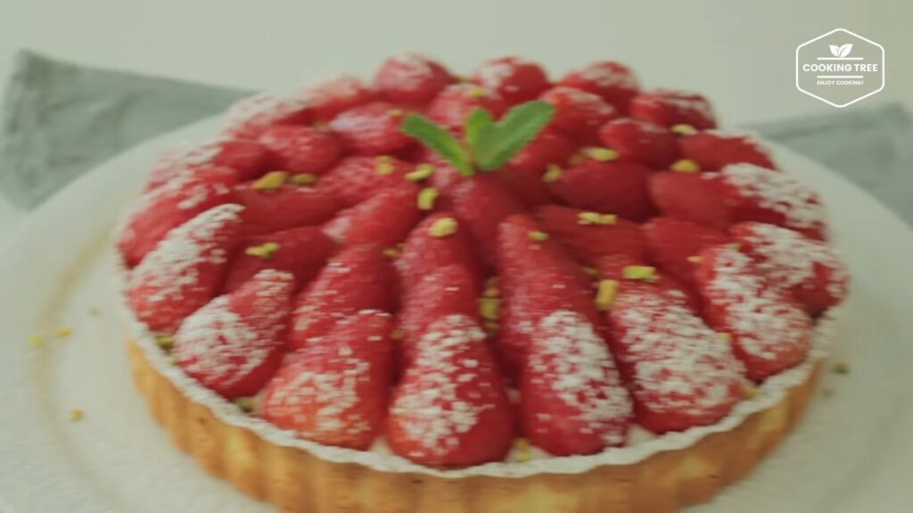 Strawberry tart Recipe Cooking tree