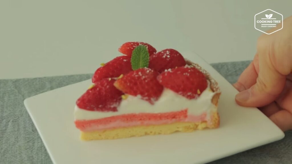 Strawberry tart Recipe Cooking tree