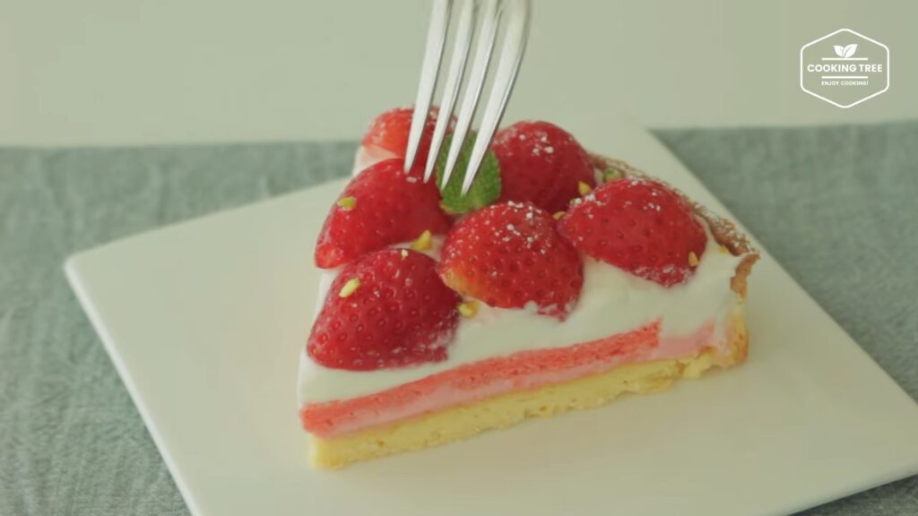 Strawberry tart Recipe Cooking tree