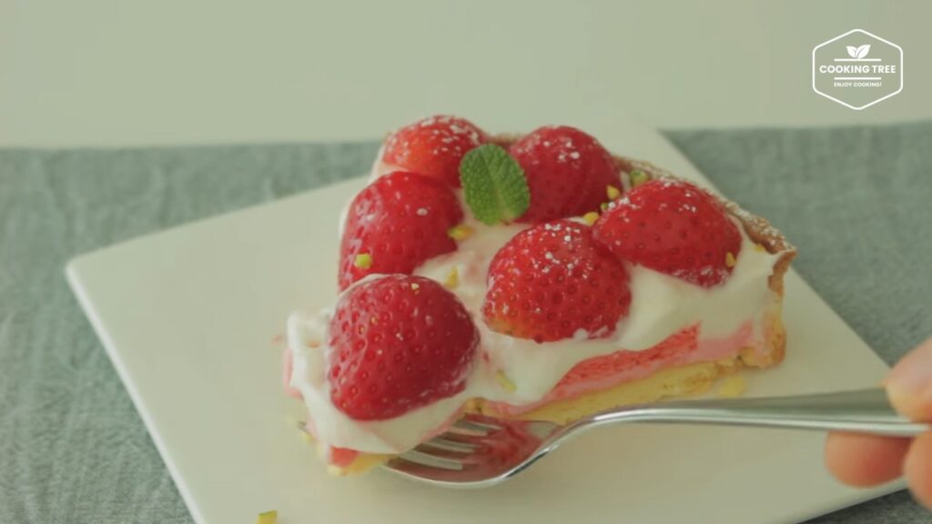 Strawberry tart Recipe Cooking tree