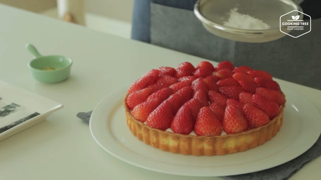 Strawberry tart Recipe Cooking tree