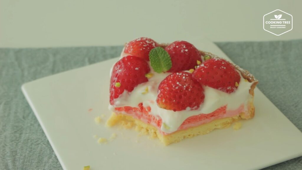 Strawberry tart Recipe Cooking tree