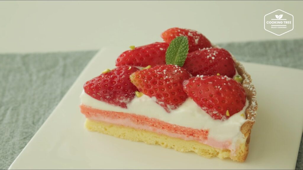 Strawberry tart Recipe Cooking tree