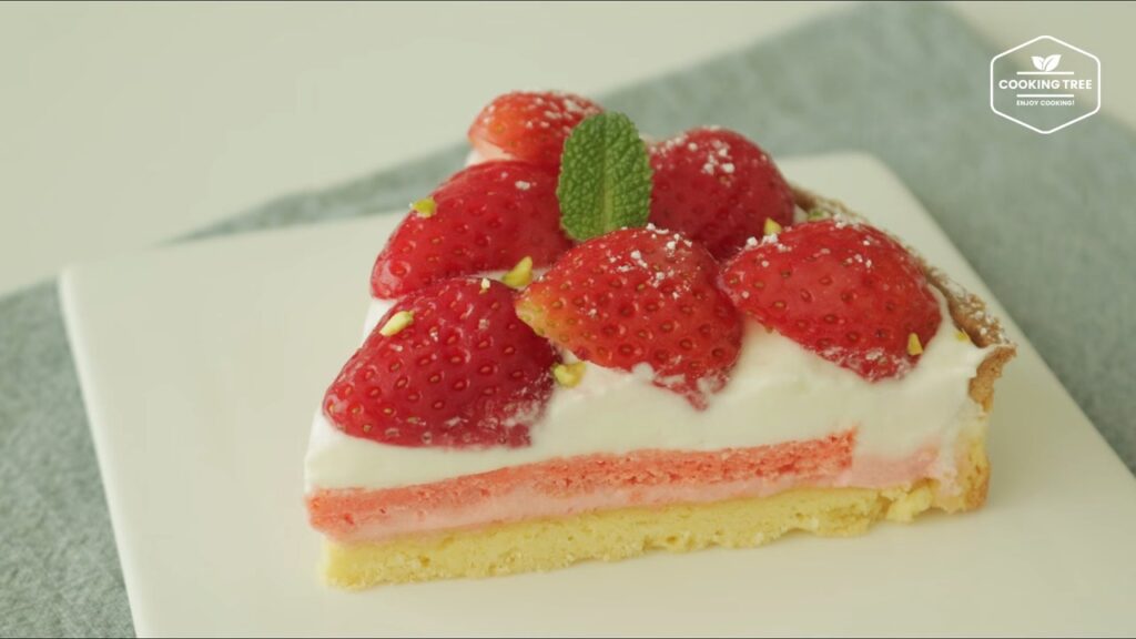 Strawberry tart Recipe Cooking tree