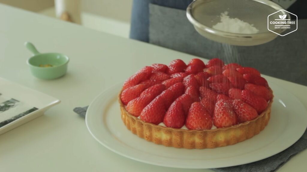 Strawberry tart Recipe Cooking tree