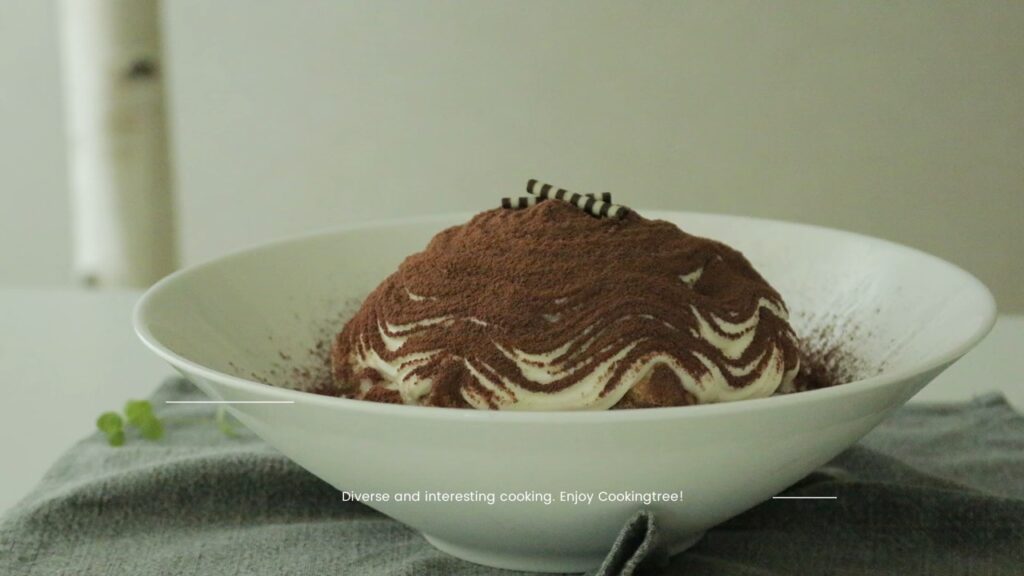 Tiramisu Shaved Ice Bingsu Recipe Cooking tree