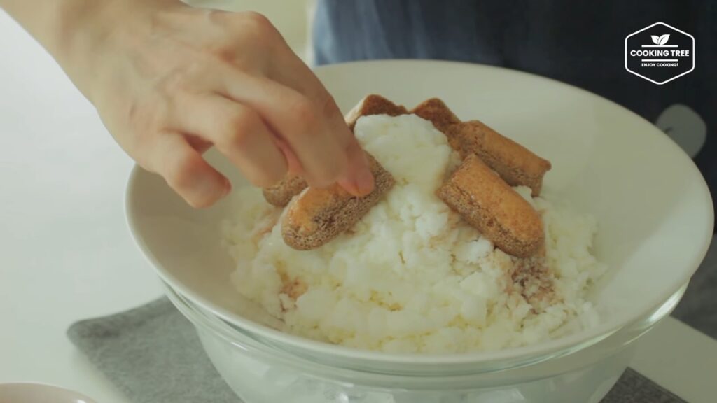 Tiramisu Shaved Ice Bingsu Recipe Cooking tree