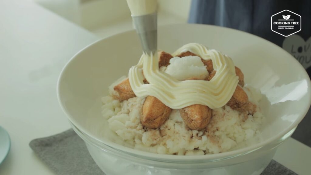 Tiramisu Shaved Ice Bingsu Recipe Cooking tree