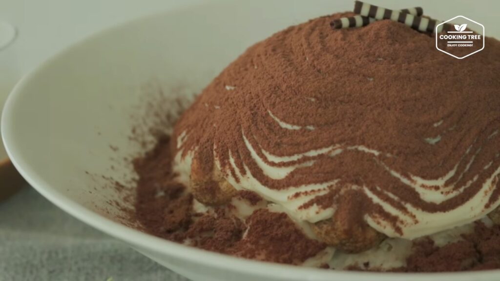 Tiramisu Shaved Ice Bingsu Recipe Cooking tree