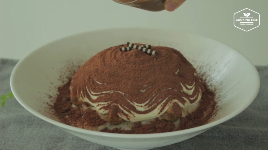 Tiramisu Shaved Ice Bingsu Recipe Cooking tree