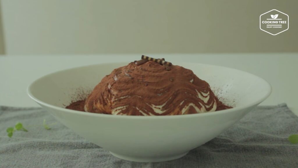 Tiramisu Shaved Ice Bingsu Recipe Cooking tree
