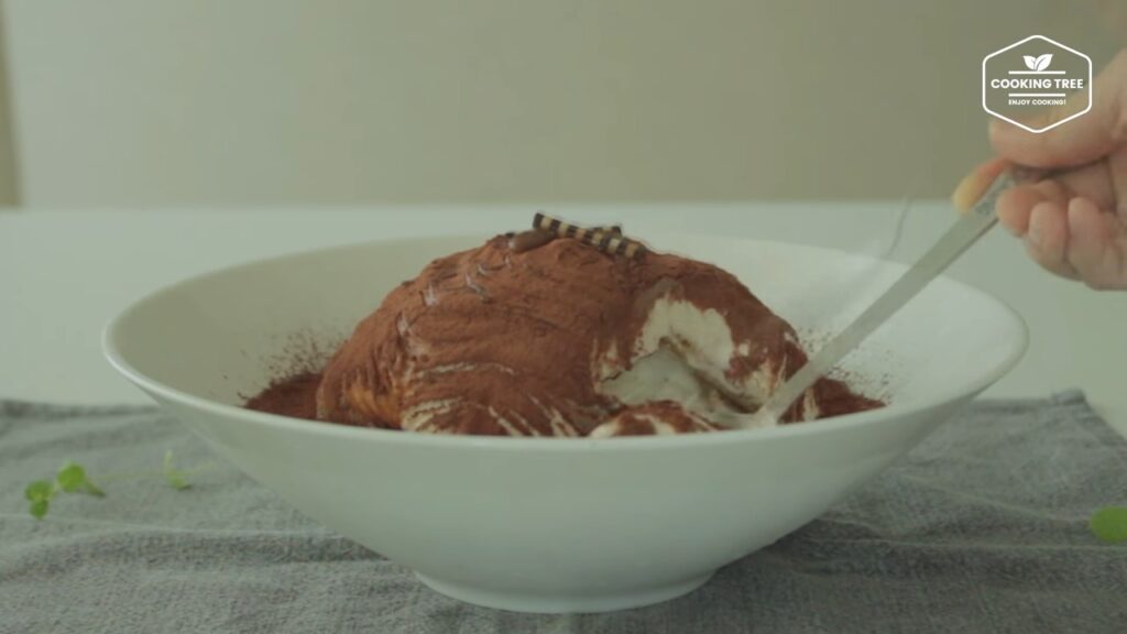 Tiramisu Shaved Ice Bingsu Recipe Cooking tree