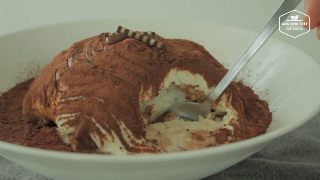 Tiramisu Shaved Ice Bingsu Recipe Cooking tree