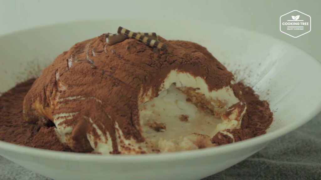 Tiramisu Shaved Ice Bingsu Recipe Cooking tree