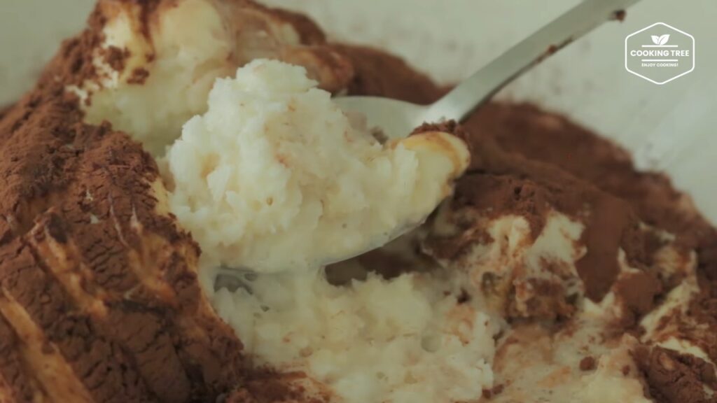 Tiramisu Shaved Ice Bingsu Recipe Cooking tree