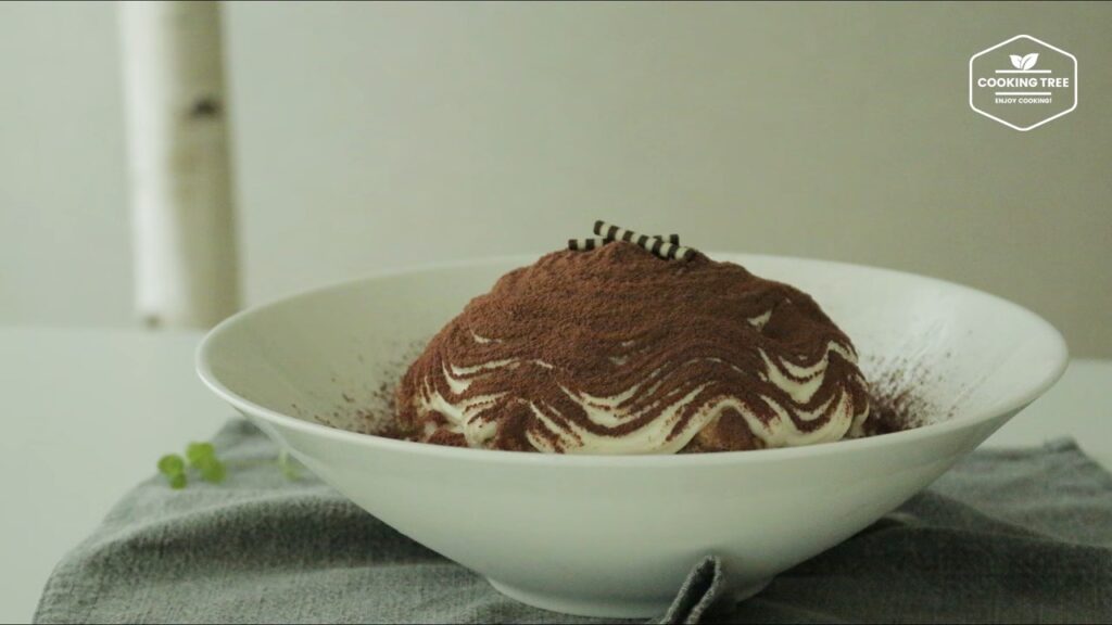 Tiramisu Shaved Ice Bingsu Recipe Cooking tree