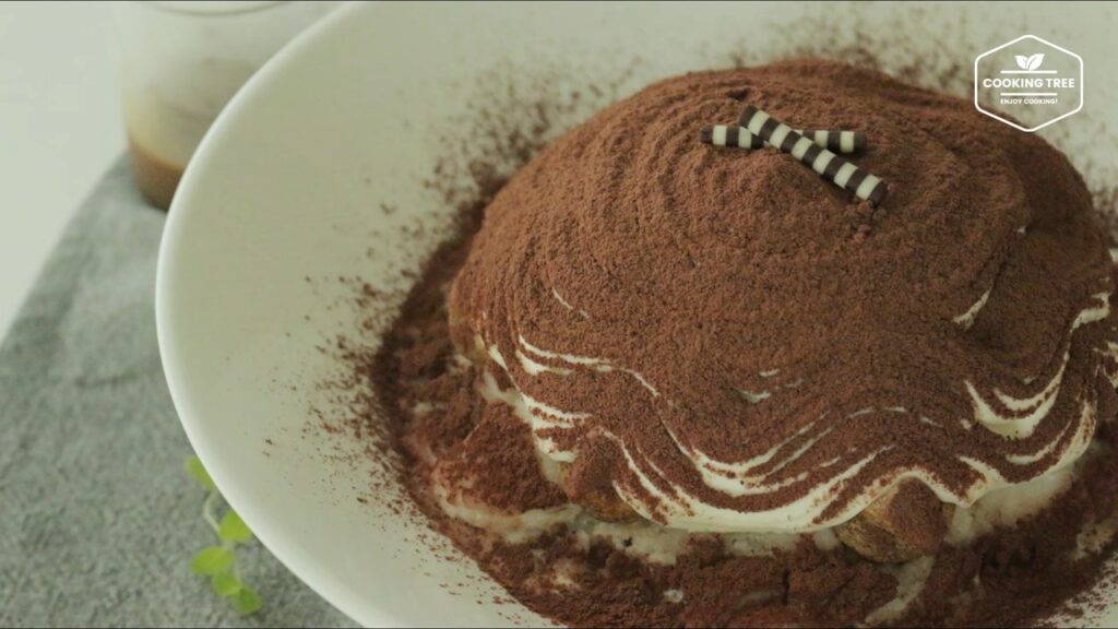 Tiramisu Shaved Ice Bingsu Recipe Cooking tree