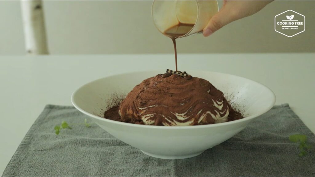 Tiramisu Shaved Ice Bingsu Recipe Cooking tree