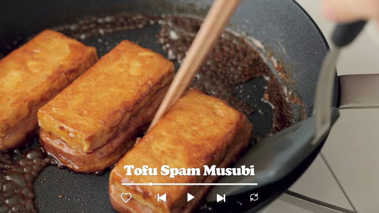 Tofu Spam Musubi Recipe Cooking Tree