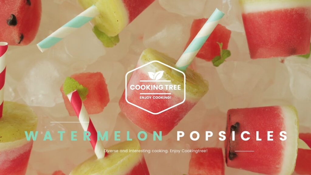 Watermelon Popsicles Recipe Watermelon ice cream Cooking tree