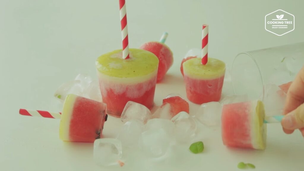 Watermelon Popsicles Recipe Watermelon ice cream Cooking tree