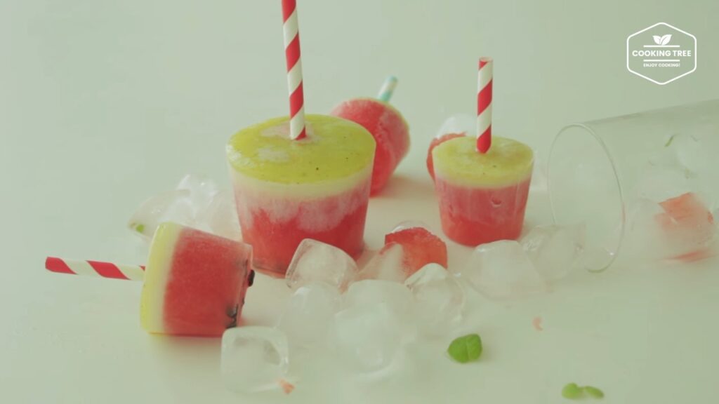 Watermelon Popsicles Recipe Watermelon ice cream Cooking tree