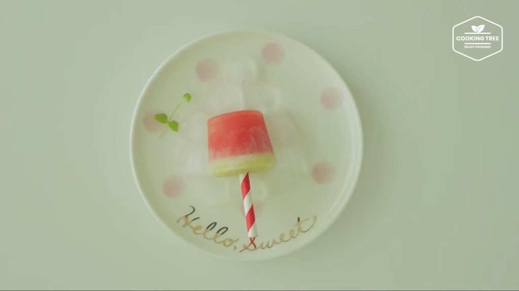 Watermelon Popsicles Recipe Watermelon ice cream Cooking tree