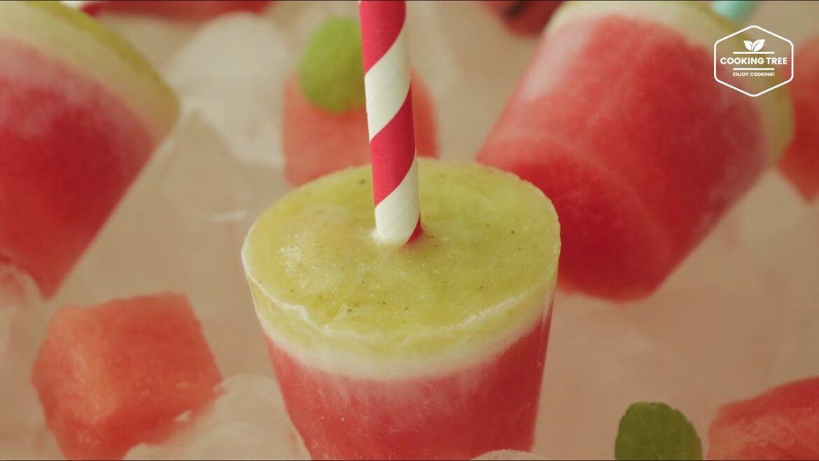 Watermelon Popsicles Recipe Watermelon ice cream Cooking tree Watermelon Popsicles Recipe Watermelon ice cream Cooking tree