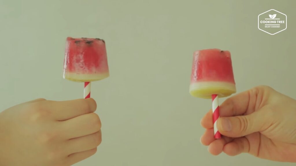 Watermelon Popsicles Recipe Watermelon ice cream Cooking tree