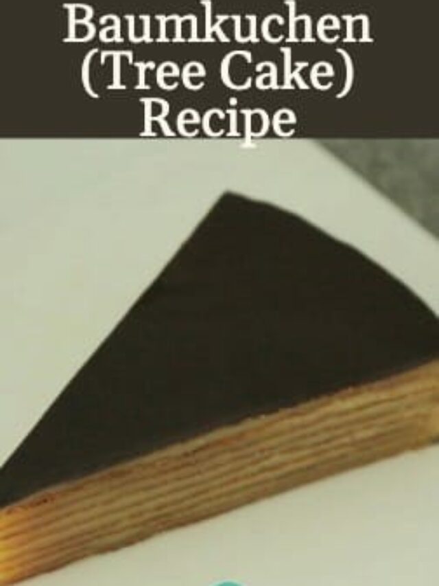 Baumkuchen (Tree Cake) Recipe Cooking Tree