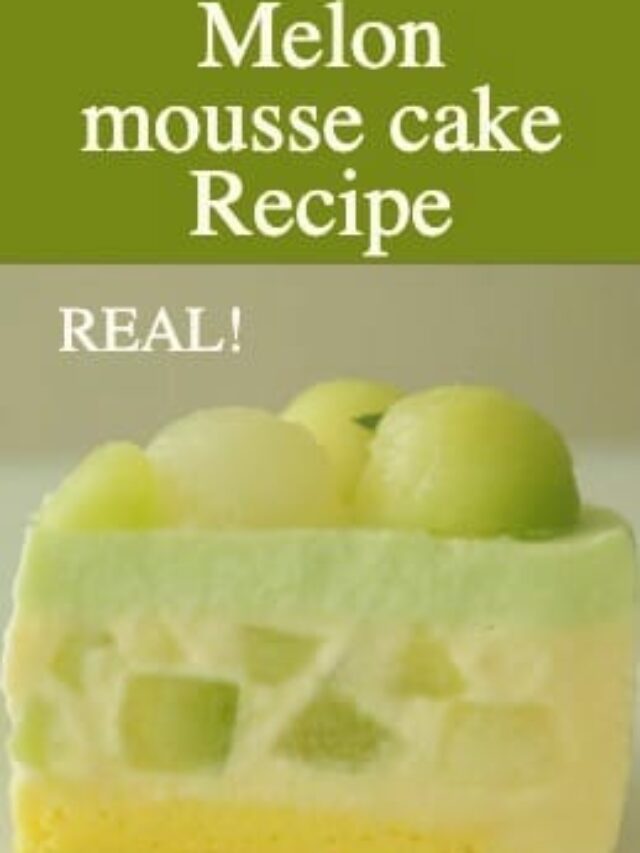 REAL! Melon mousse cake Recipe Cooking Tree
