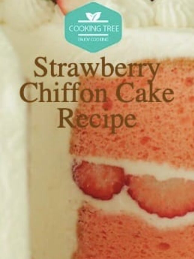Strawberry Chiffon Cake Recipe Cooking Tree