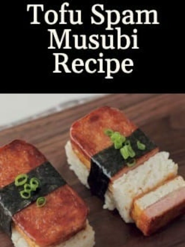 Tofu Spam Musubi Recipe Cooking Tree