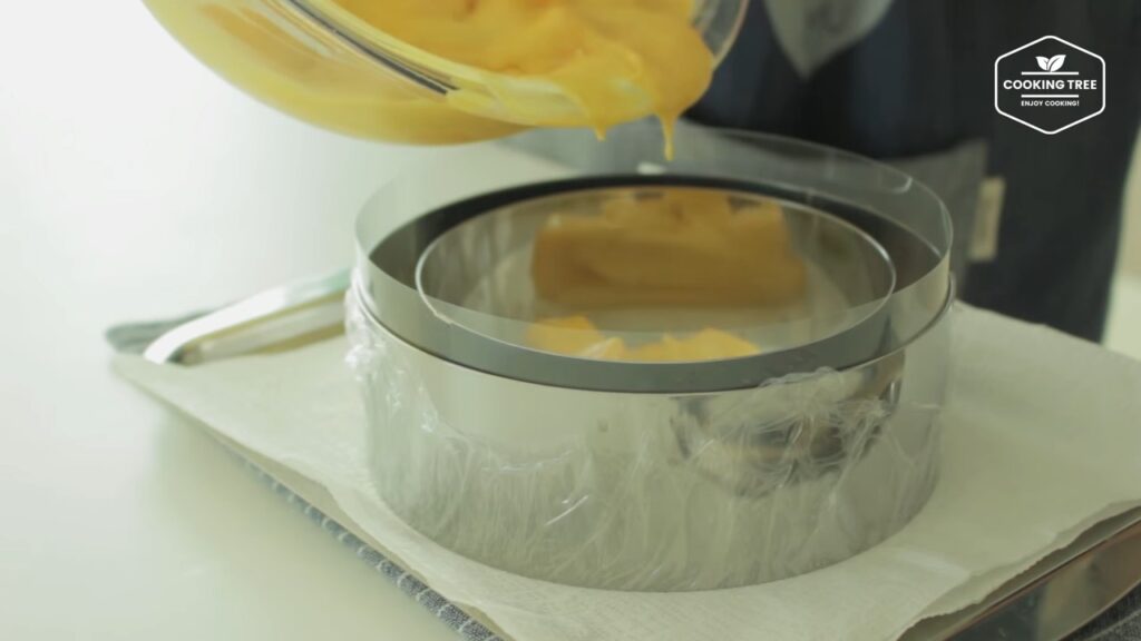 망고가 가득가득 망고 아이스크림 케이크 만들기 Mango ice cream cake Recipe Cooking tree 쿠킹트리 screenshot