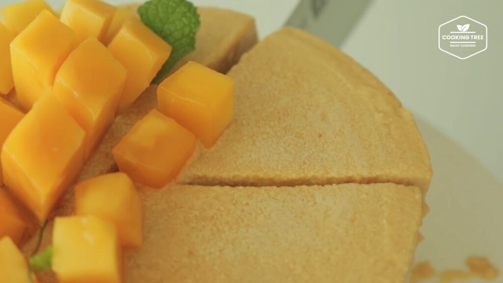 망고가 가득가득 망고 아이스크림 케이크 만들기 Mango ice cream cake Recipe Cooking tree 쿠킹트리 screenshot