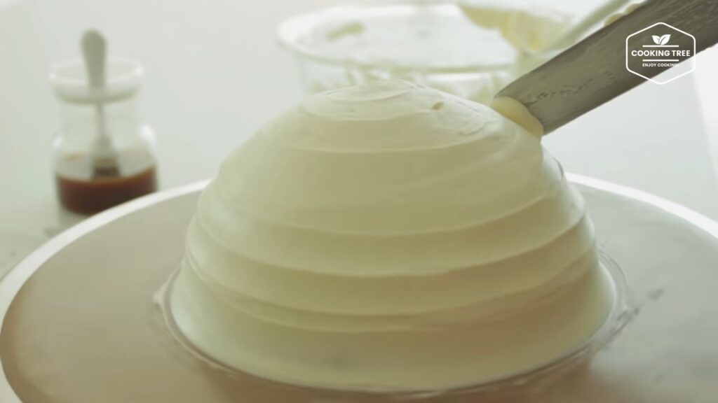 티라미수 가나슈 돔케이크 만들기 Tiramisu Ganache Dome cake Recipe ティラミスドームケーキ Cookingtree쿠킹트리 screenshot