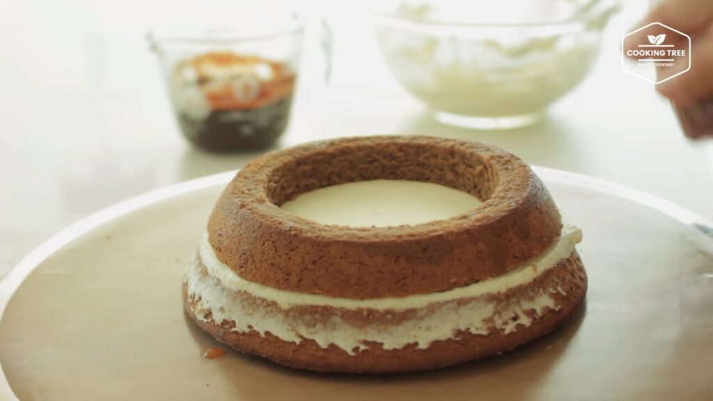 티라미수 가나슈 돔케이크 만들기 Tiramisu Ganache Dome cake Recipe ティラミスドームケーキ Cookingtree쿠킹트리 screenshot