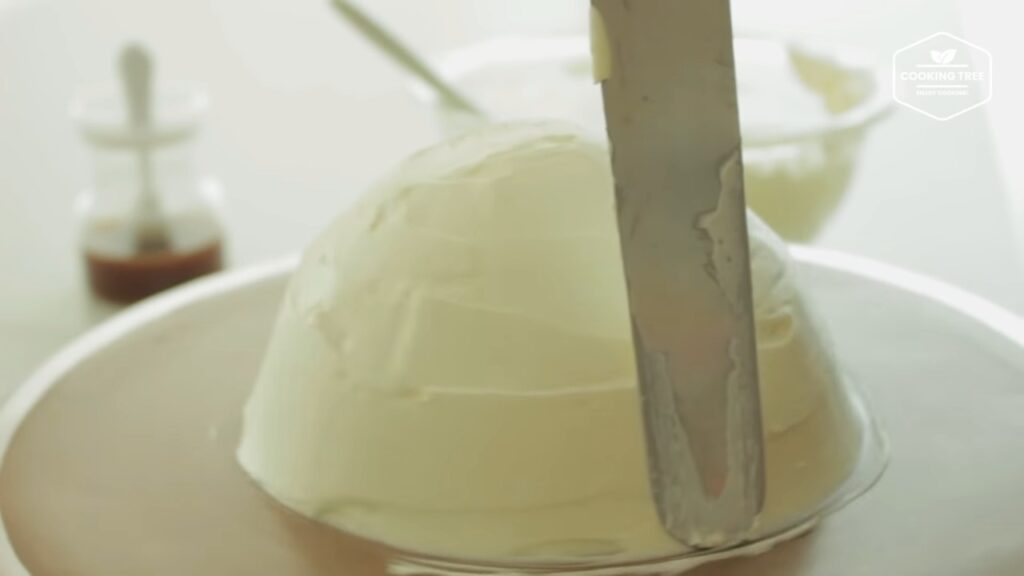 티라미수 가나슈 돔케이크 만들기 Tiramisu Ganache Dome cake Recipe ティラミスドームケーキ Cookingtree쿠킹트리 screenshot