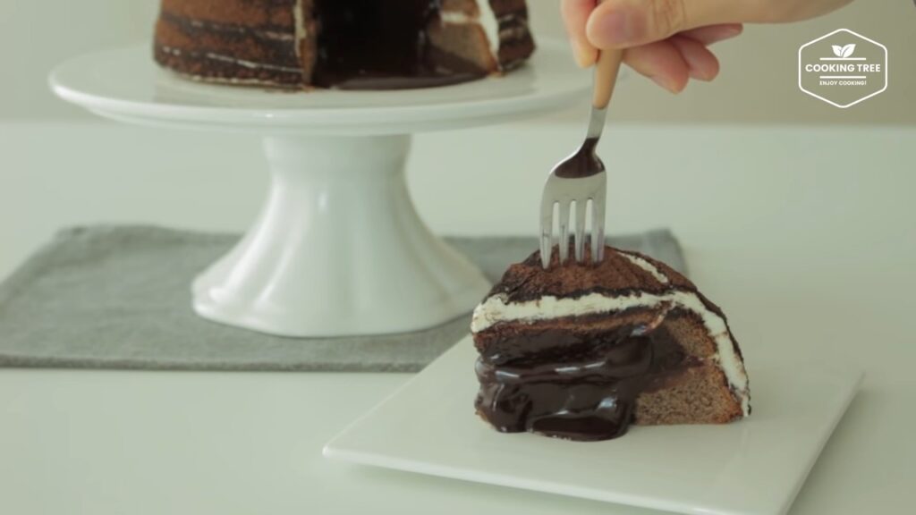 티라미수 가나슈 돔케이크 만들기 Tiramisu Ganache Dome cake Recipe ティラミスドームケーキ Cookingtree쿠킹트리 screenshot