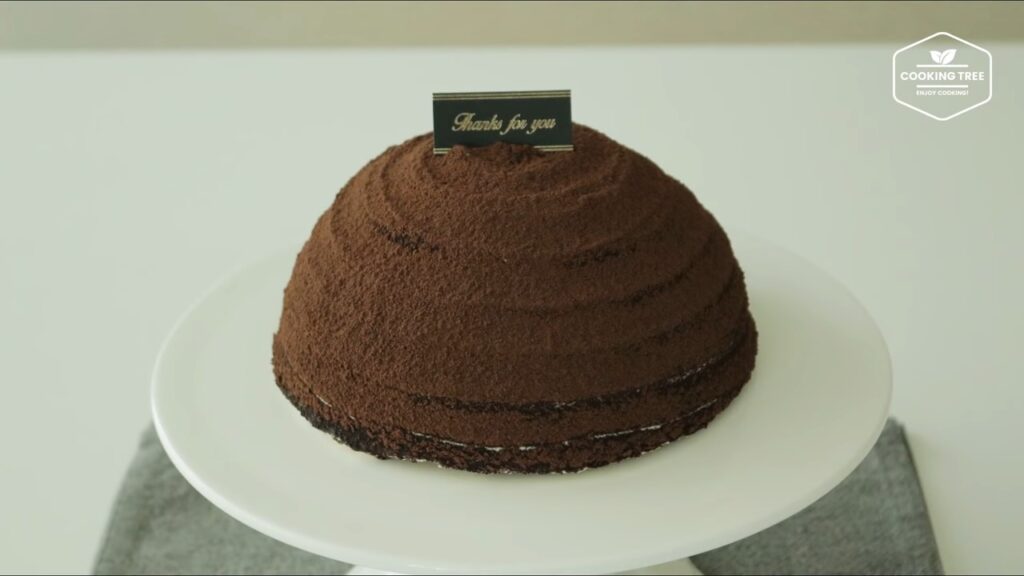티라미수 가나슈 돔케이크 만들기 Tiramisu Ganache Dome cake Recipe ティラミスドームケーキ Cookingtree쿠킹트리 screenshot