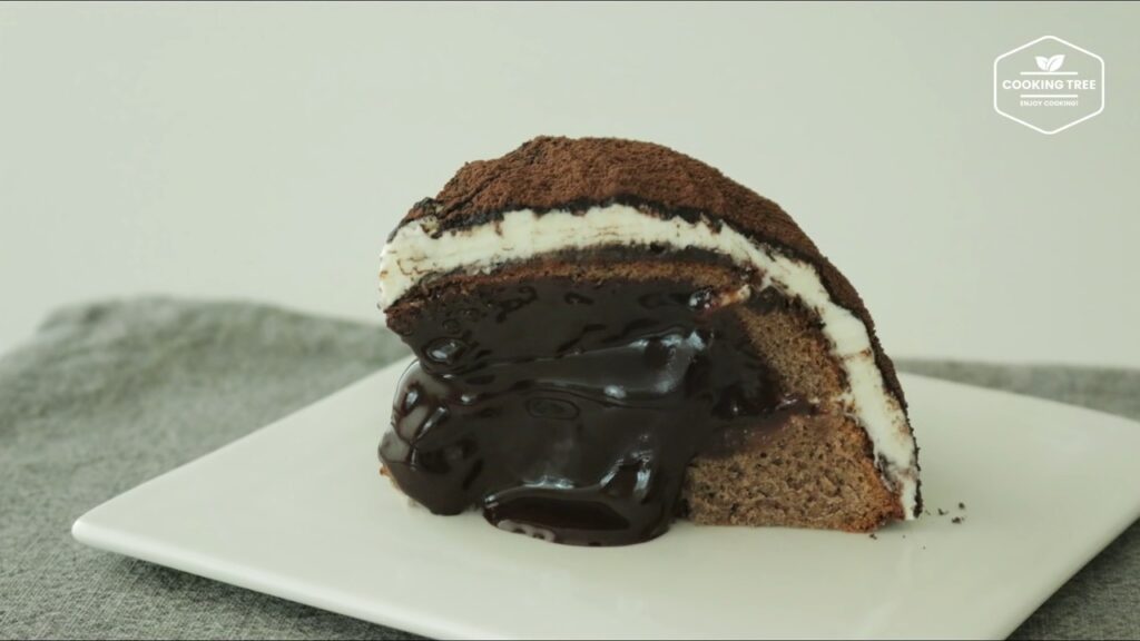 티라미수 가나슈 돔케이크 만들기 Tiramisu Ganache Dome cake Recipe ティラミスドームケーキ Cookingtree쿠킹트리 screenshot