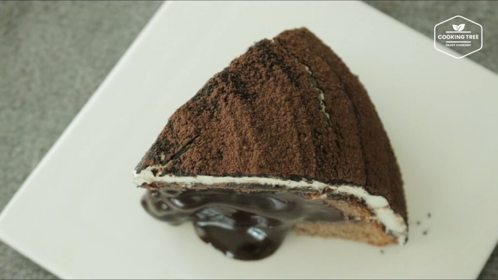 티라미수 가나슈 돔케이크 만들기 Tiramisu Ganache Dome cake Recipe ティラミスドームケーキ Cookingtree쿠킹트리 screenshot