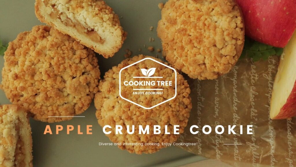 Apple crumble cookies Recipe Cooking tree