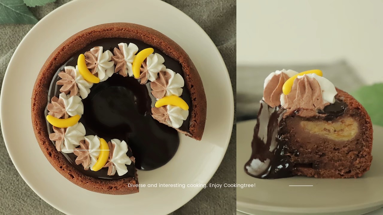 Banana chocolate cake Recipe
