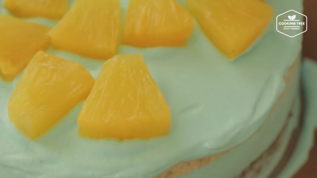 Blue Pineapple Choco Cake Recipe Cooking tree